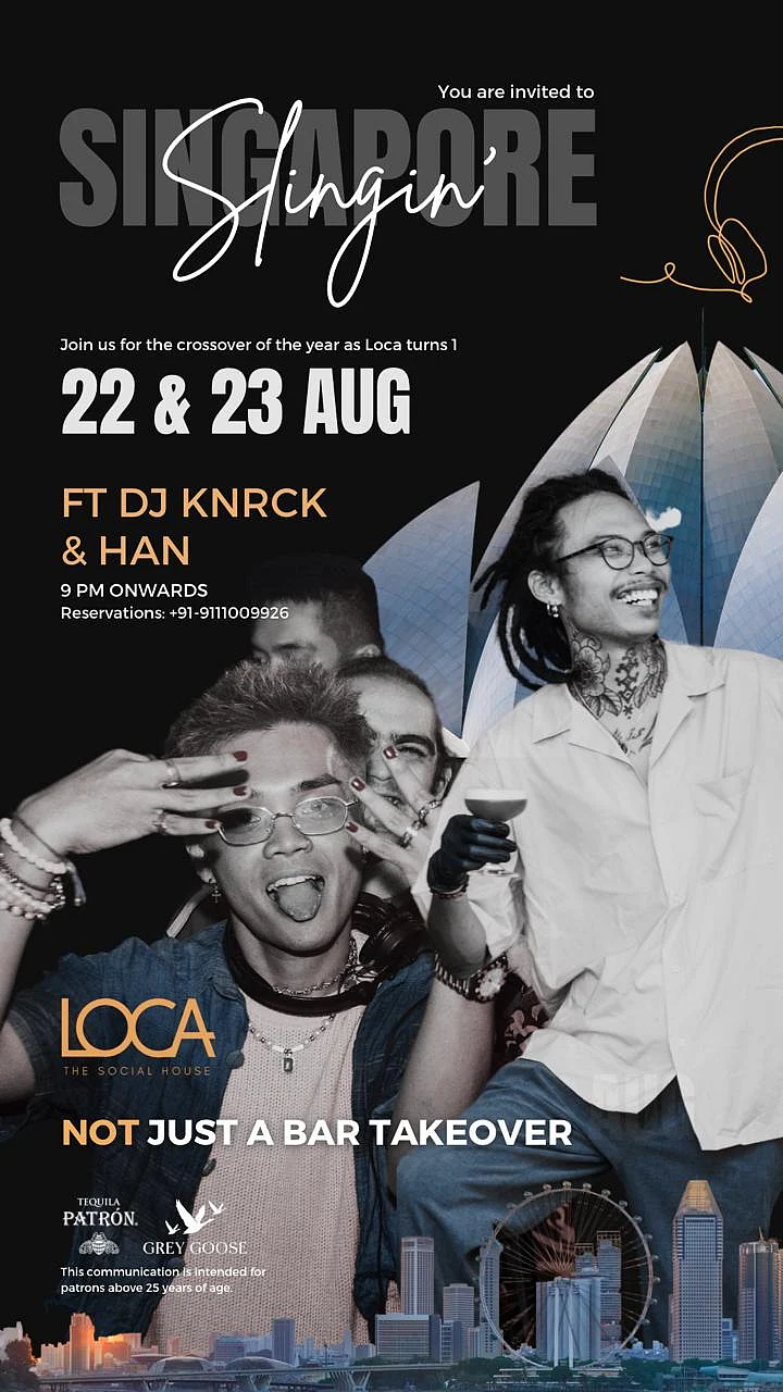 A view of the event information